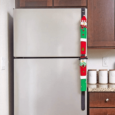 Christmas Fridge Handle Cover Door Handle Decorations