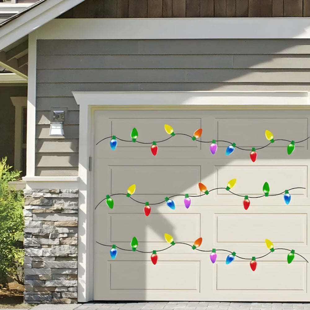 Christmas Reflective Magnet Bulb Decorations