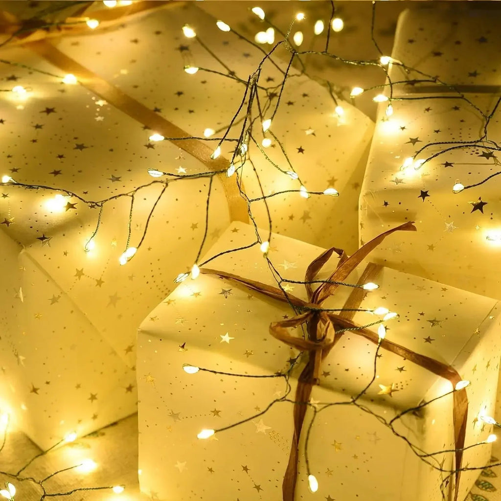 LED Firework String Lights Ignisia | With Remote Control | 30–75 m | 900–2000 LEDs | IP65 Waterproof | For Christmas, Halloween & Celebrations