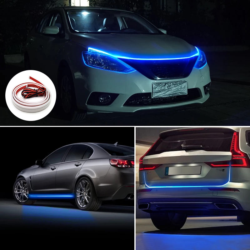 LED light strips for cars