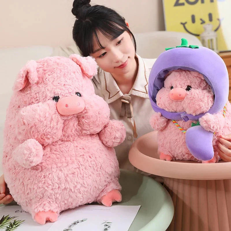 Perfect Piggy Vegetable Cosplay Plush