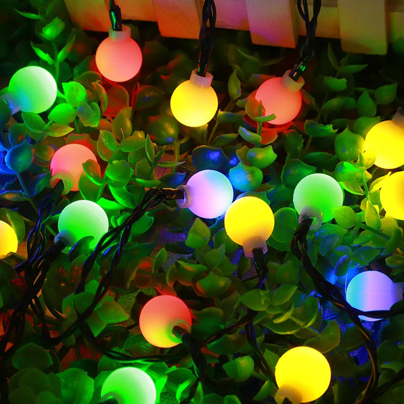 Solar-Powered Festive Lighting - SolarGlow