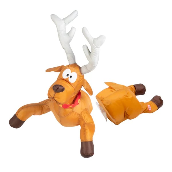 CrashBuddy Reindeer & Santa — Transform your window into the most spectacular Christmas show in the neighborhood