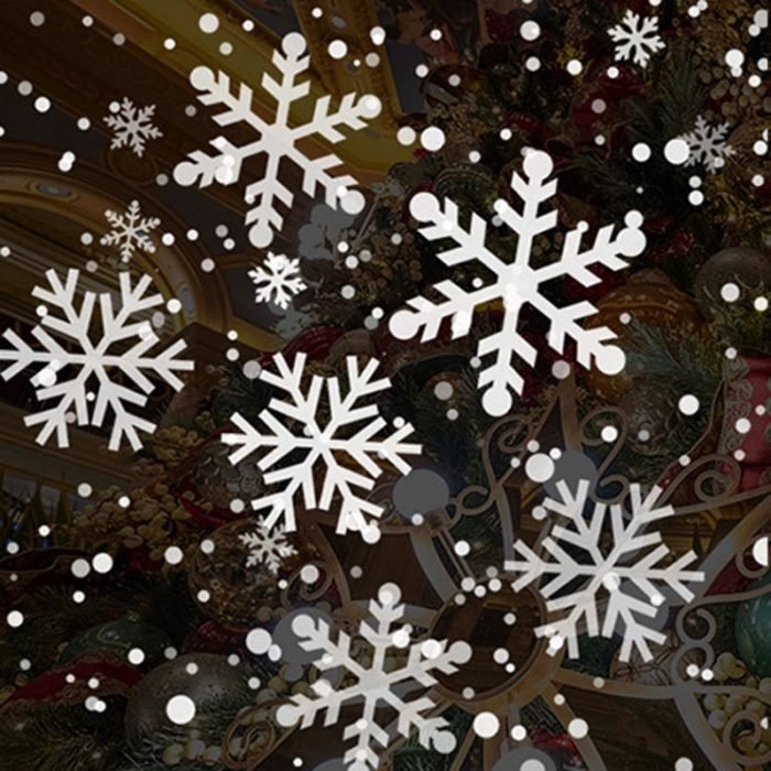 Snowflake Projector LED Christmas Light - Christmas Projector Lights for Indoor Outdoor Christmas, Wedding and Yard Decor