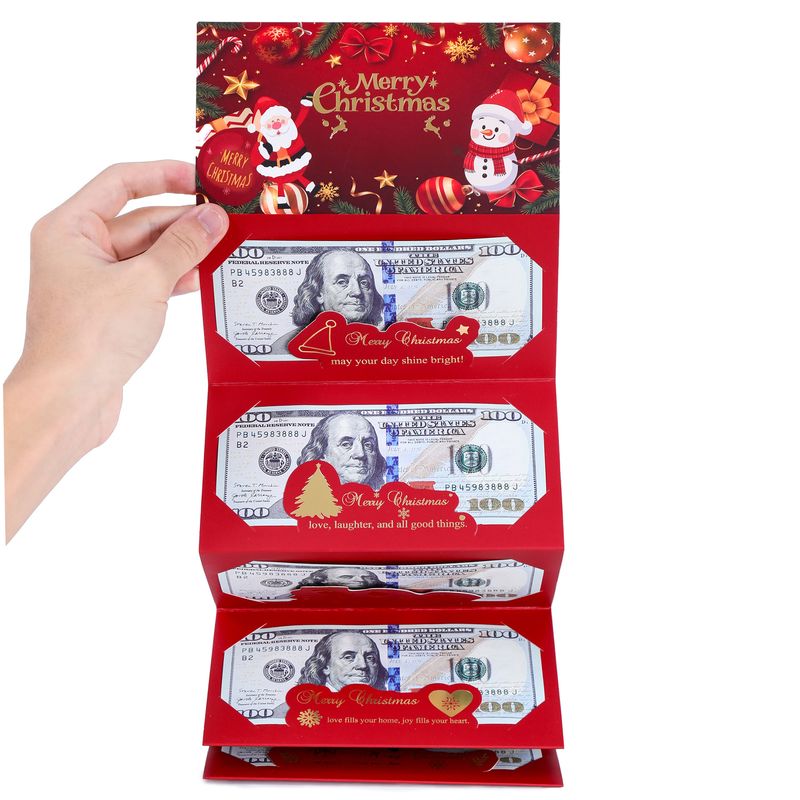 Folding red envelope