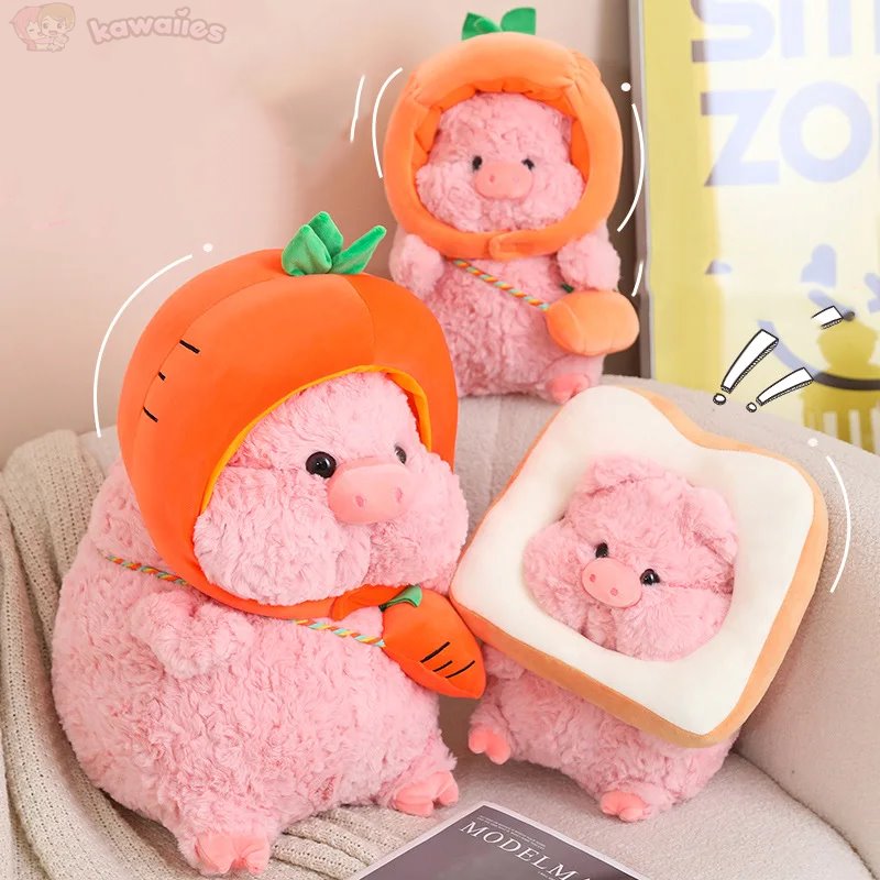 Perfect Piggy Vegetable Cosplay Plush