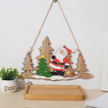 Merry Christmas Wooden Door Pendant – Festive Welcome Sign for the Holiday Season