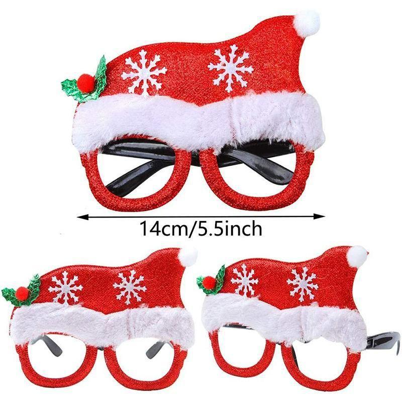 Christmas Decoration Costume Glasses Frame