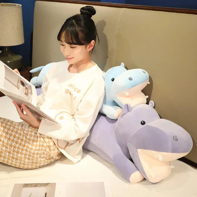 Long Snuggly Hippo Plushies