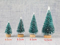 Blue Gold Silver And Red Mini Christmas Tree Ornaments