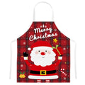 Santa Claus Gingerbread Reindeer Cooking Apron