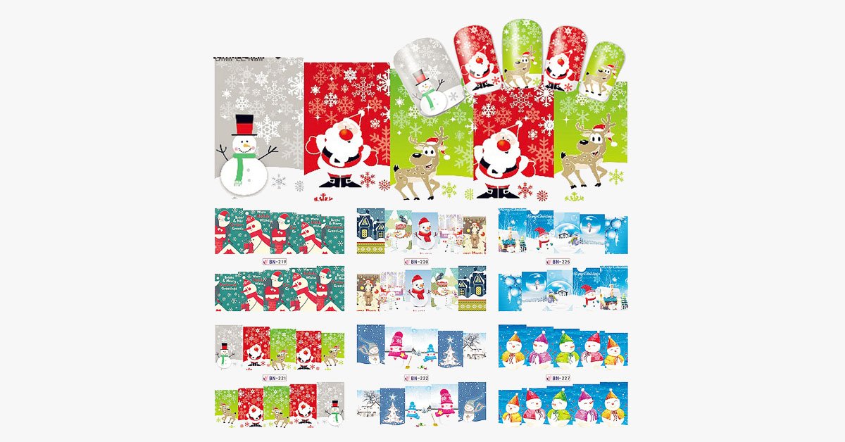 Christmas Nail Stickers
