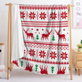 Christmas 3D Digital Printing Flannel Blanket