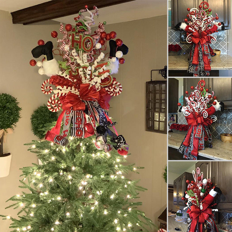 Garland Hanging Window Christmas Tree Decoration Artwork