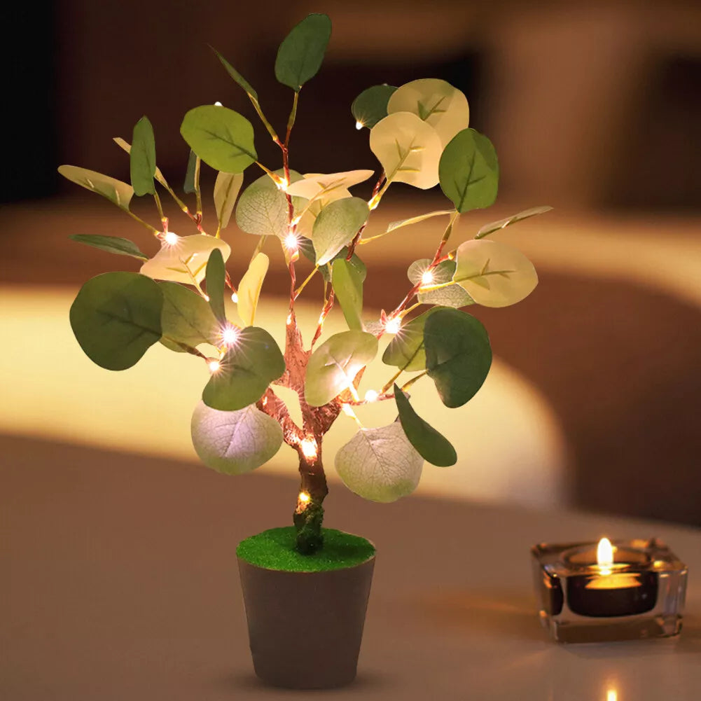 BranchGlow - LED Night Light with Festive Branches