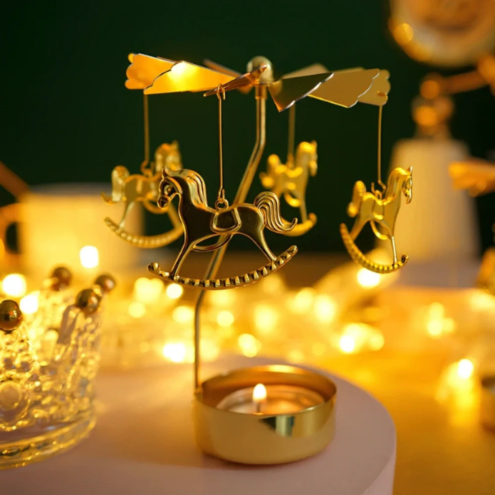FlickerWaltz Candle Carousel