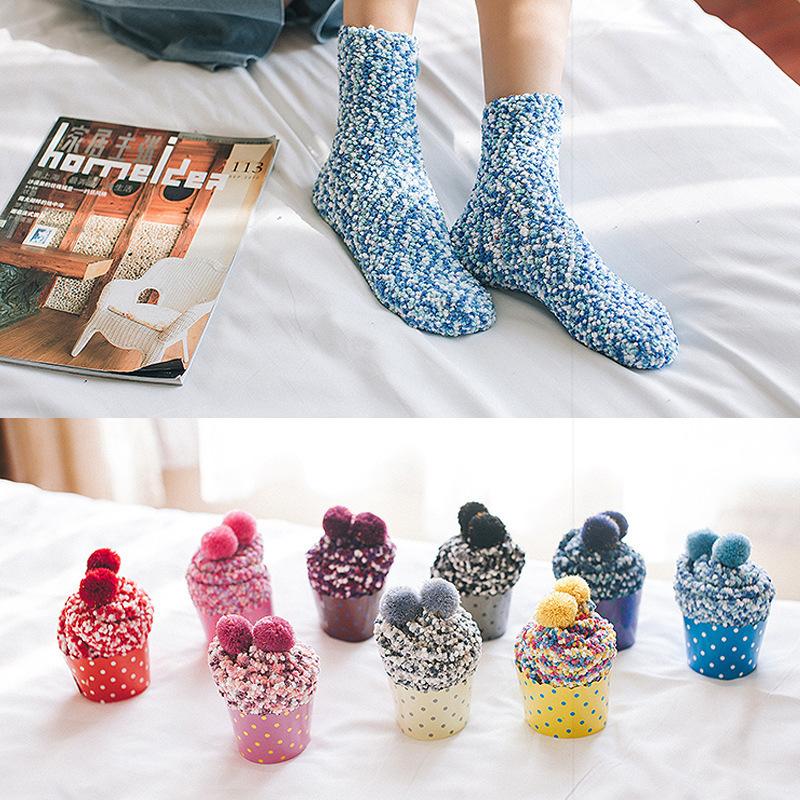 PomPom - Speckled Cupcake Socks