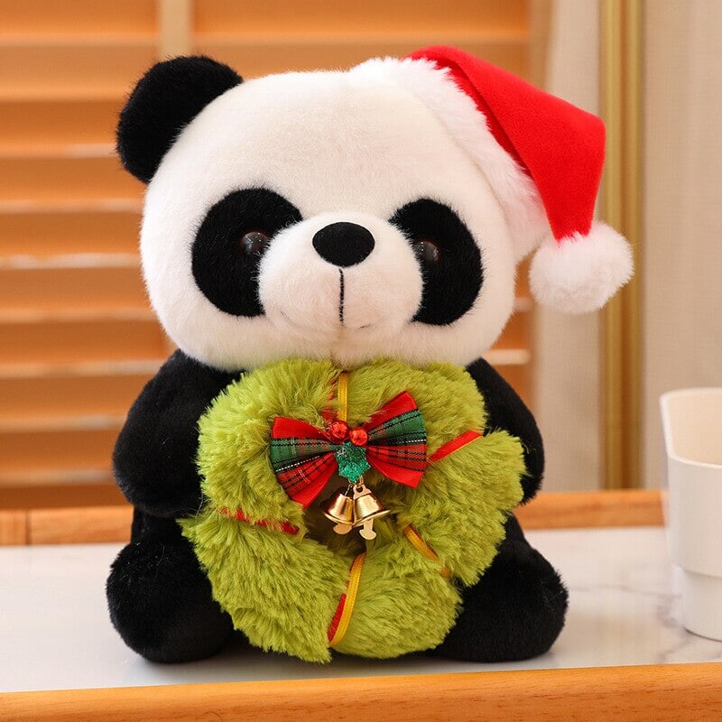 Christmas Santa Panda Plushies
