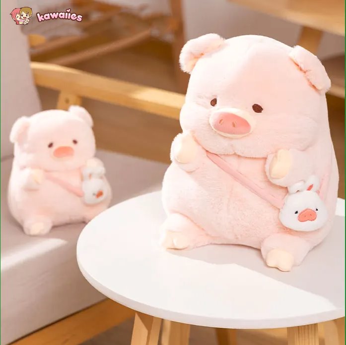Peaches the Kawaii Pig Plushie