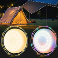 Christmas String Lights Outdoor USB Rechargeable
