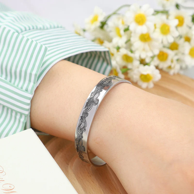 To My Daughter Proud of You Love Dad Bracelet
