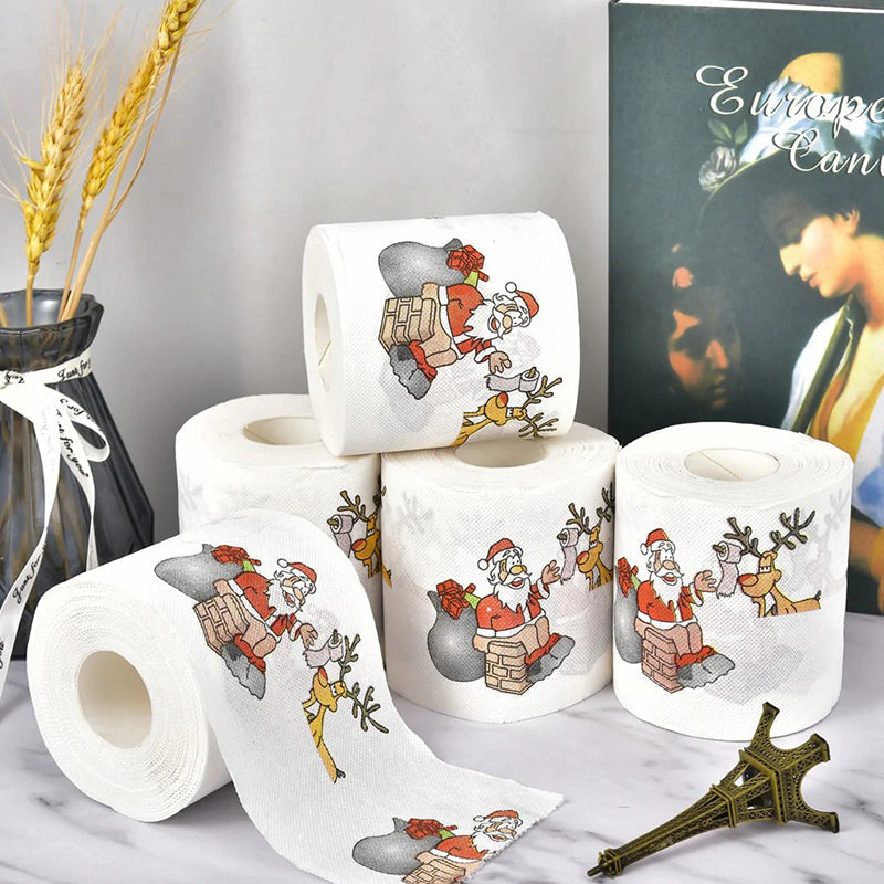 Funny Christmas Toilet Paper