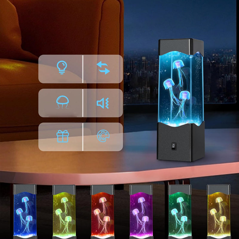 Multicolor Jellyfish Lava Lamp