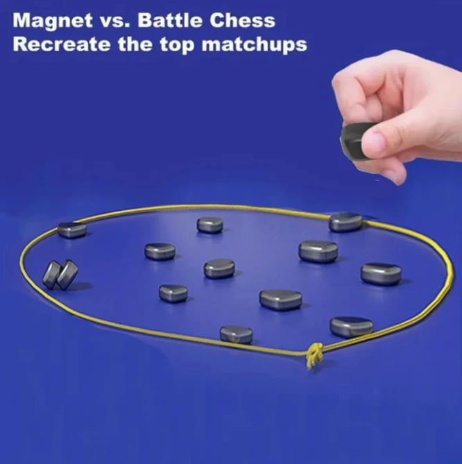 Magnetic chess set
