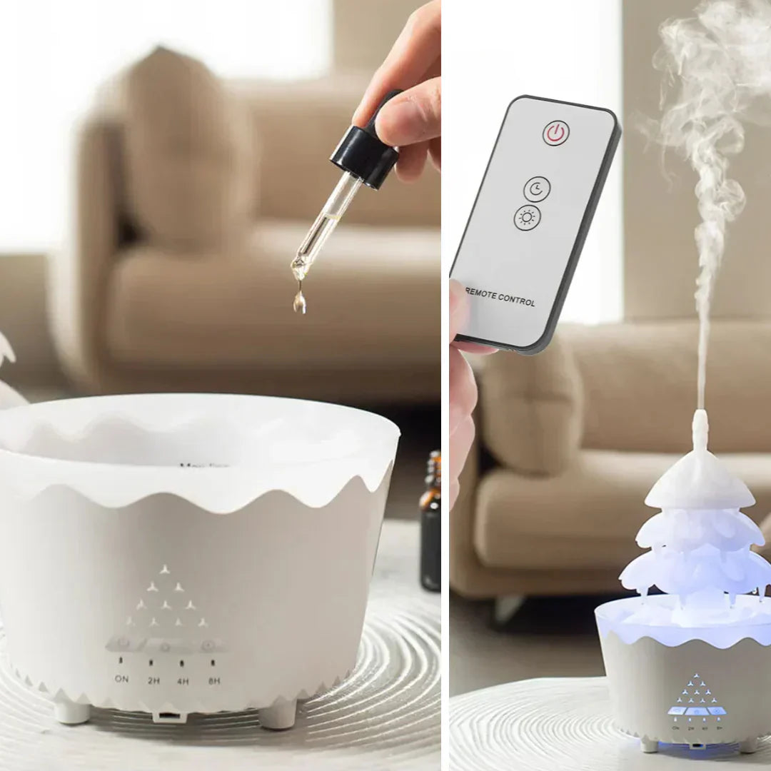 Christmas Decorations Aromatherapy LED Diffuser Light