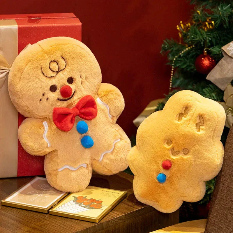 Christmas Gingerbread Man Plushies Collection
