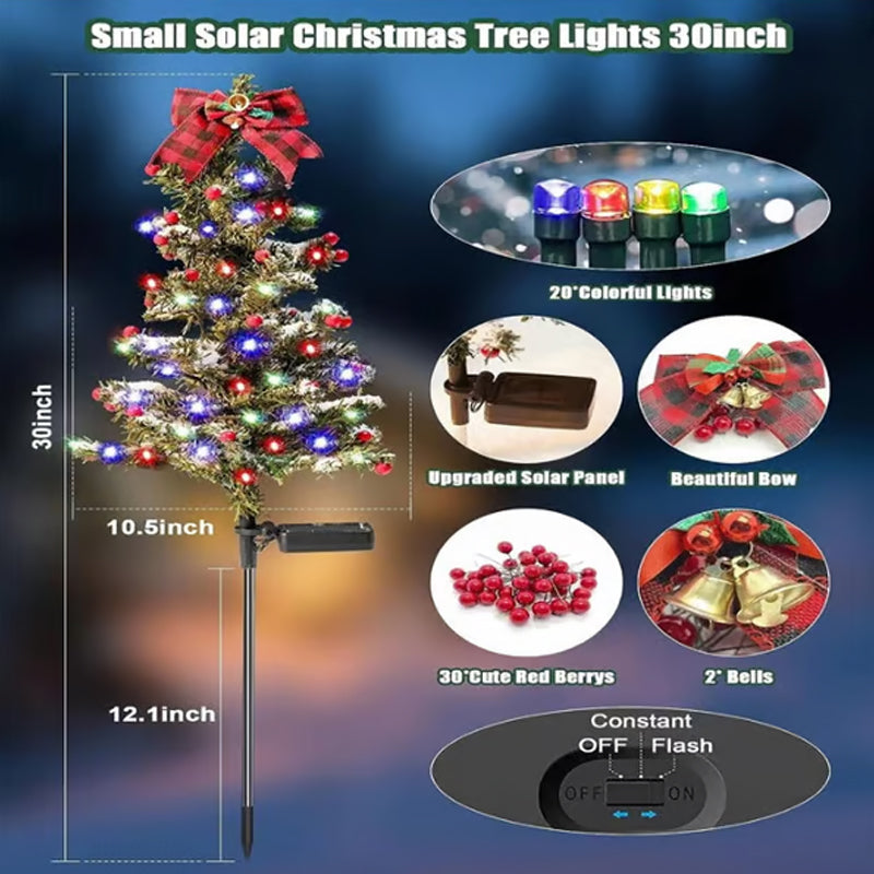 Solar Christmas Trees Lights
