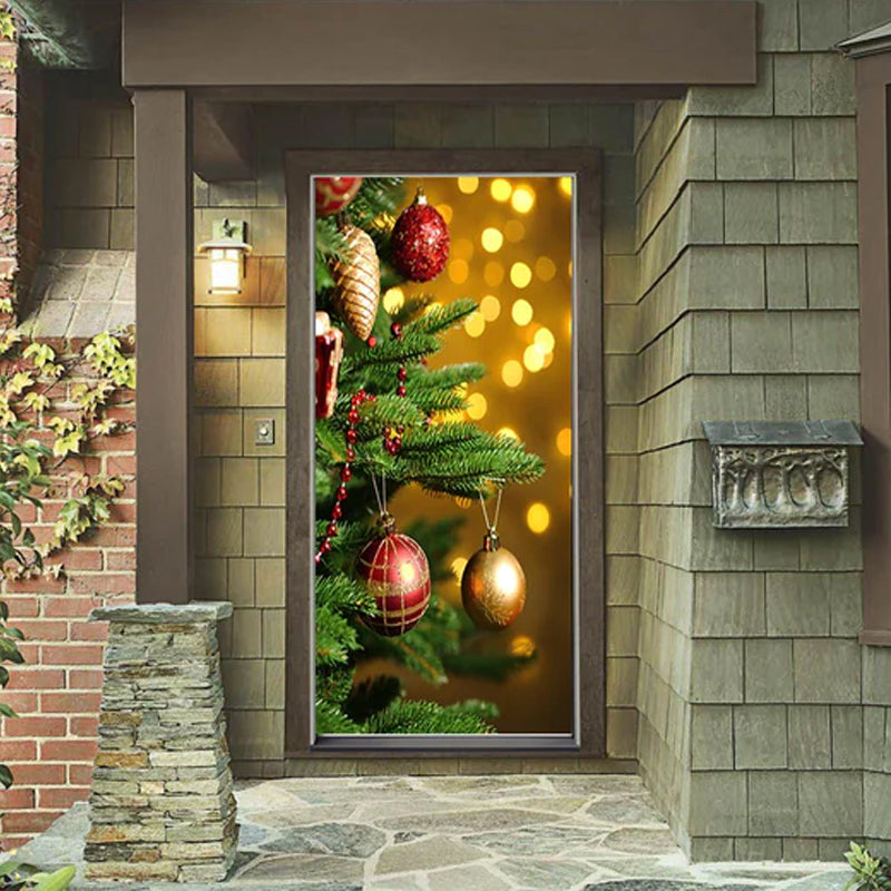 Nightmare Before Christmas Outdoor Decorations Props Christmas Elves Door Cover