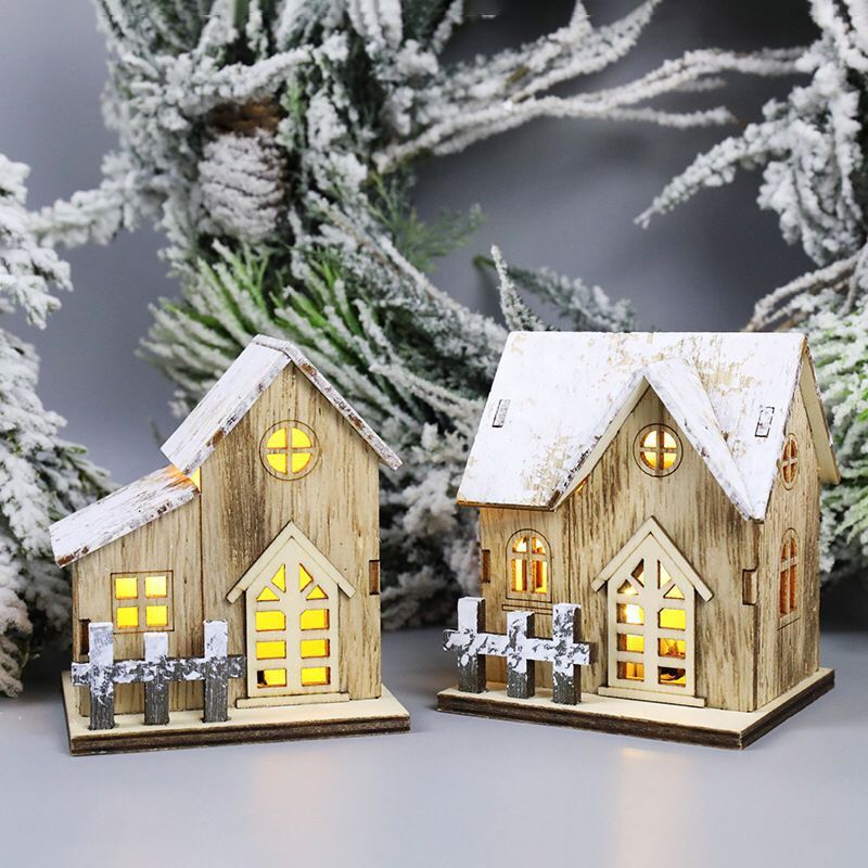 Christmas Lighted House