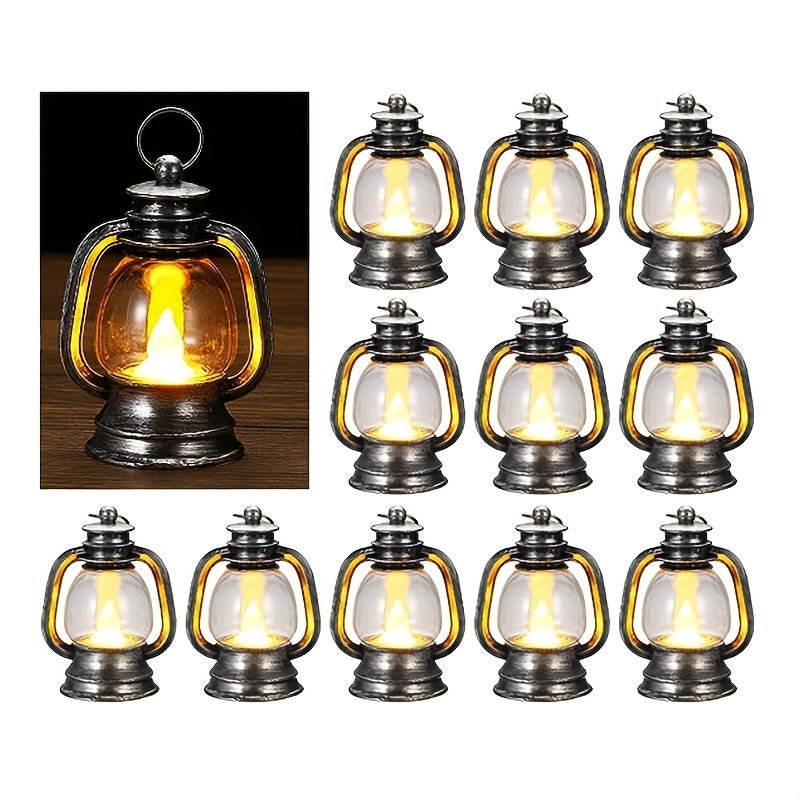 Retro LED Mini Lanterns – Atmospheric Lighting for Parties