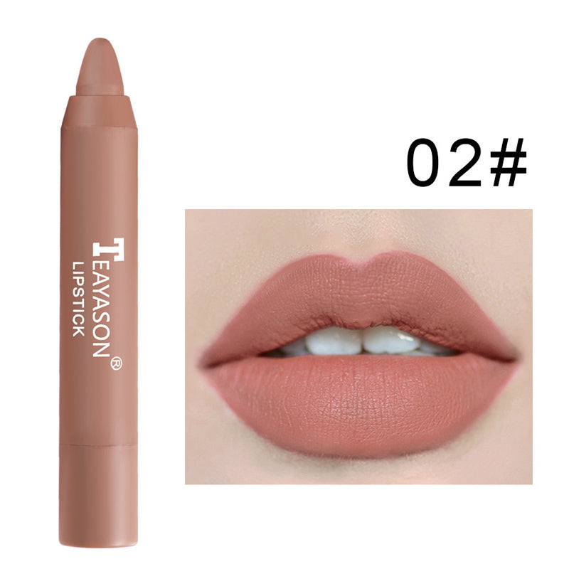 12 Colors Matte Lipstick Pencil