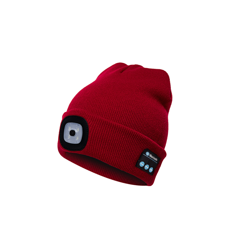 Upgraded Unisex Musical Bluetooth LED Beanie Hat