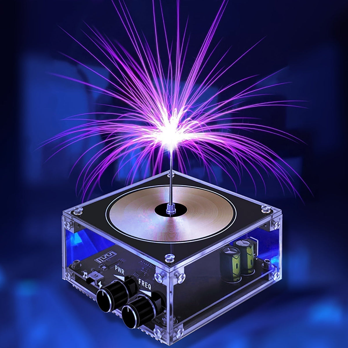 Multifunctional Tesla Music Speaker | Plasma Lightning Speaker | Wireless Bluetooth Sound