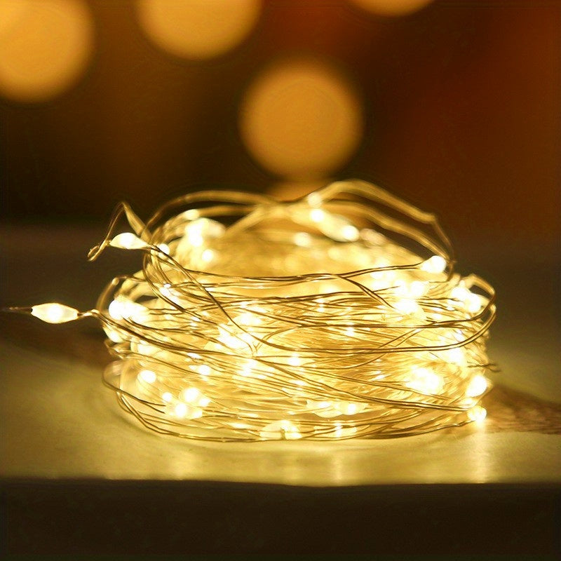 Fairy Lights Battery Operated Copper Wire String
