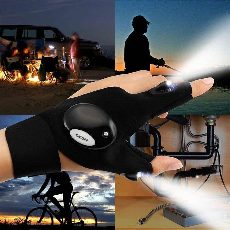 LED Gloves with Lighting