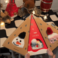 MerryFeet Cozy Christmas Socks | Plush Coral Fleece | Warm Winter Gift Box