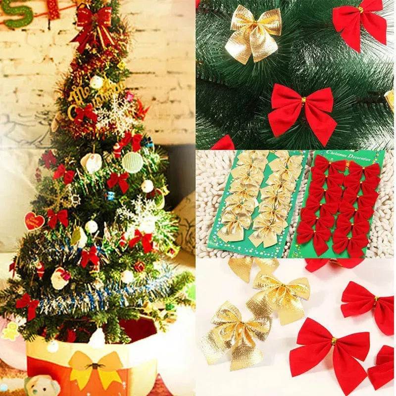 Christmas Tree Ornaments Christmas Decoration Bow
