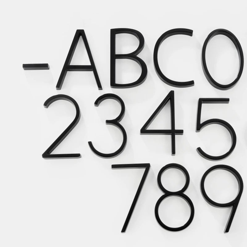 Siopsrl| Hannah Black House Numbers