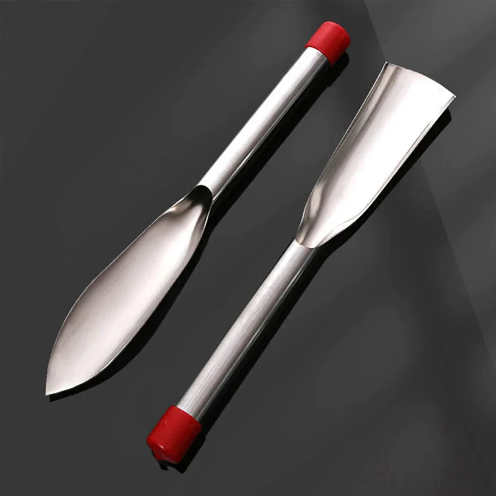 Siopsrl| Stainless Steel Weeding Tool and Trowel – Garden Tools with Wooden Handles