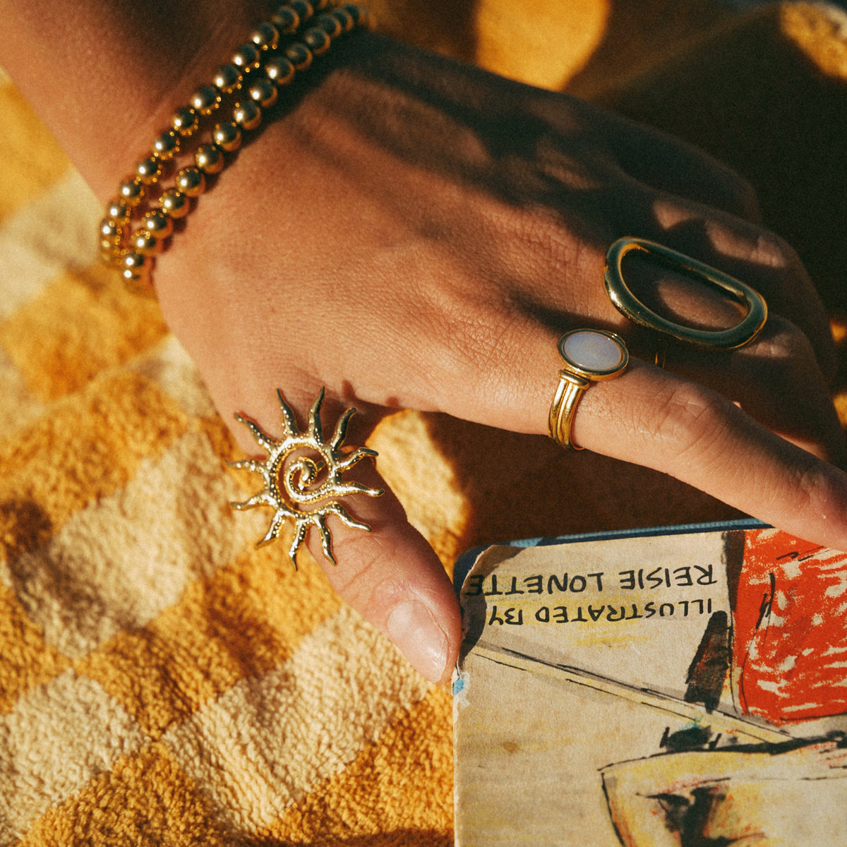 Kai Mother Of Pearl ring