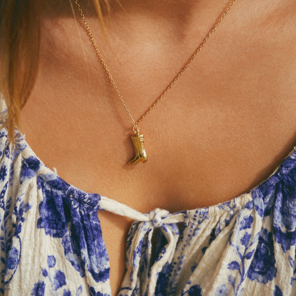 Jessie® Cowgirl Boot Pendant