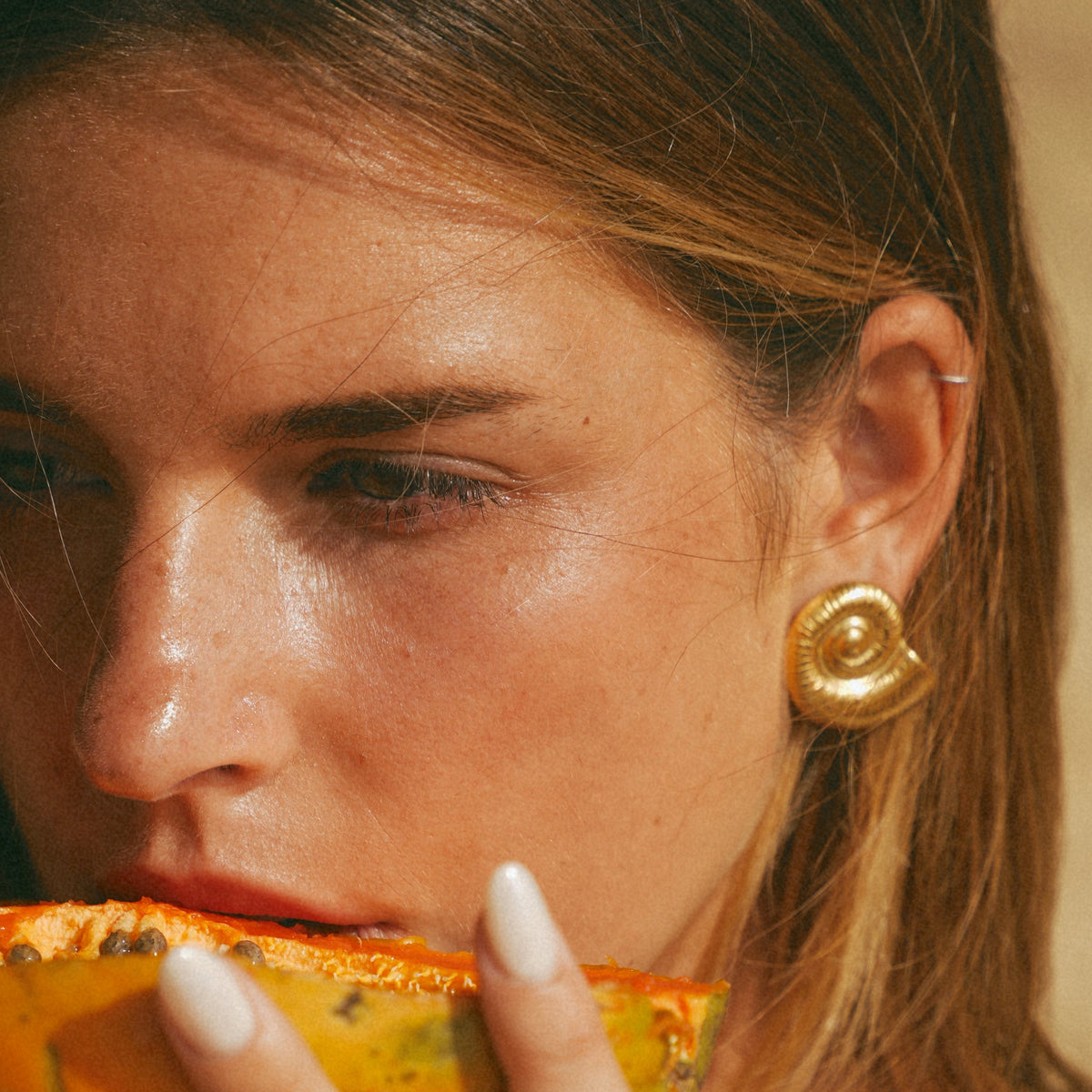 Chunky Shell Earrings