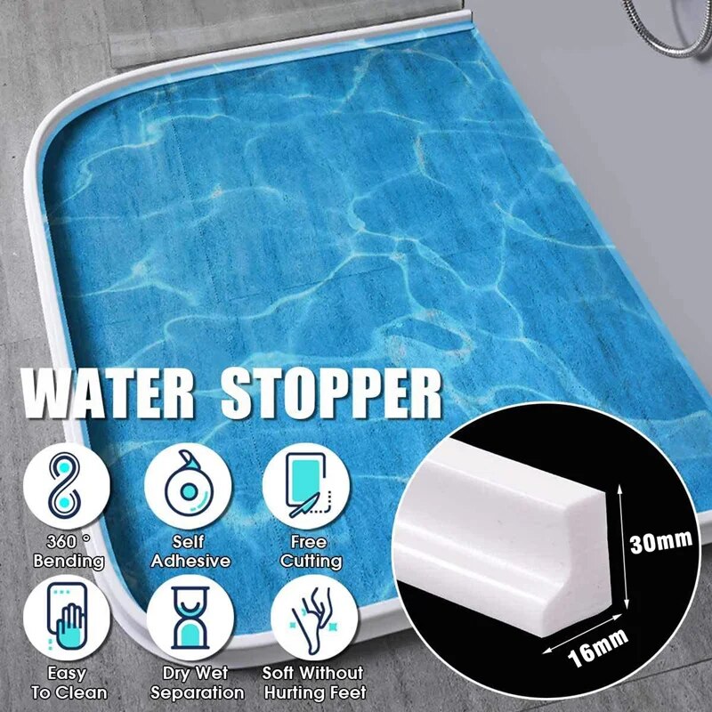 Siopsrl| Silicone Shower Barrier - DryGuard