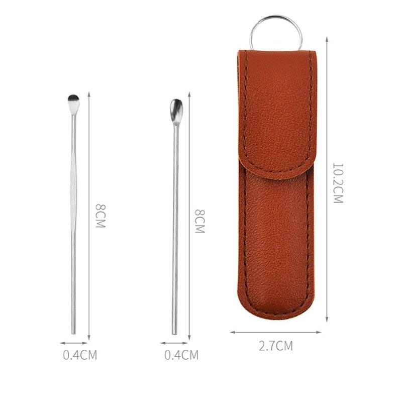 Siopsrl| Stainless Steel Ear Cleaner Set