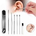 Siopsrl| Stainless Steel Ear Cleaner Set