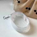 Siopsrl| PVC waterproof transparent cable storage bag